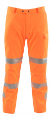Mens 3 Layer Softshell HV Rail Trouser