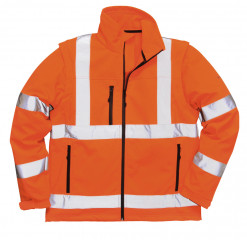 High Visibility Softshell Jacket